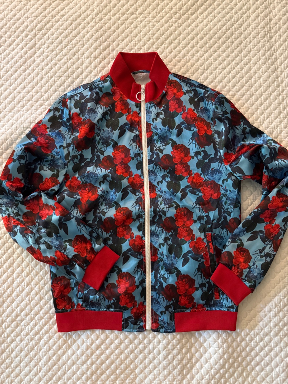 INC Men’s FLORAL 🌹 full zip JACKET